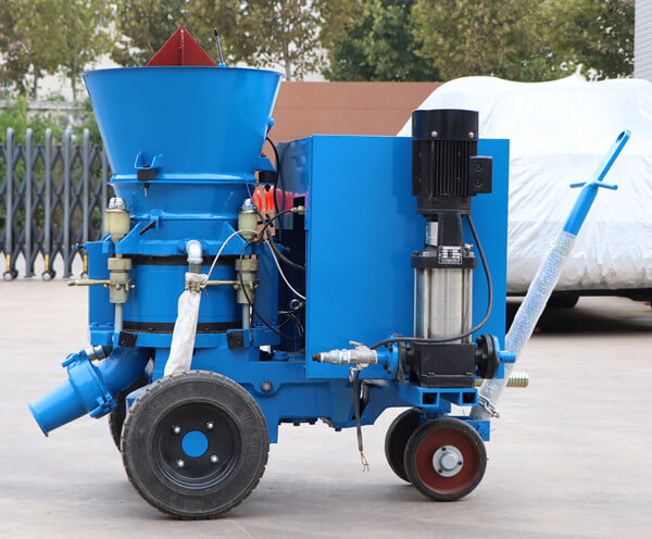 customized variable output dry spray refractory guntie machine