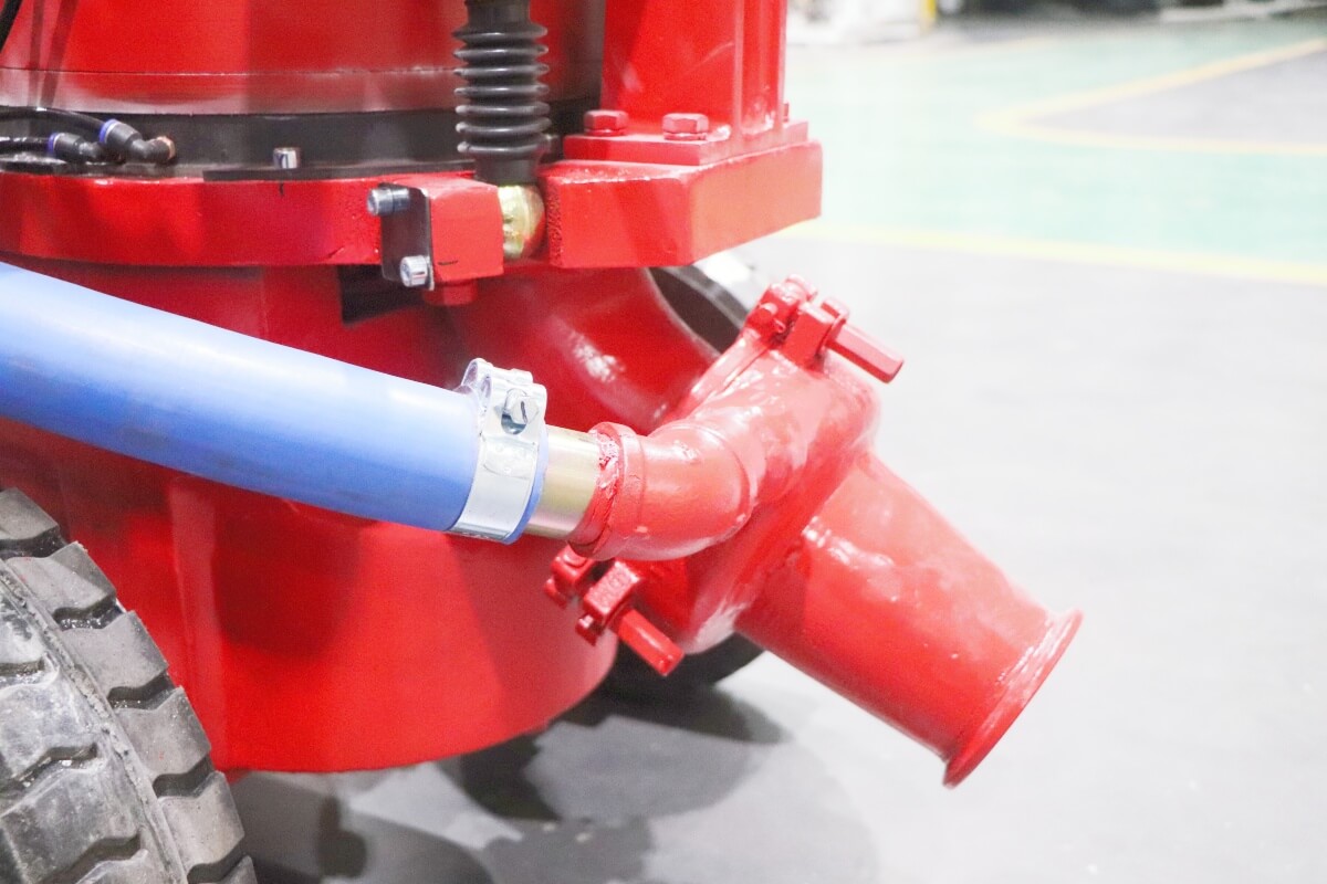 electric gunning machine outlet