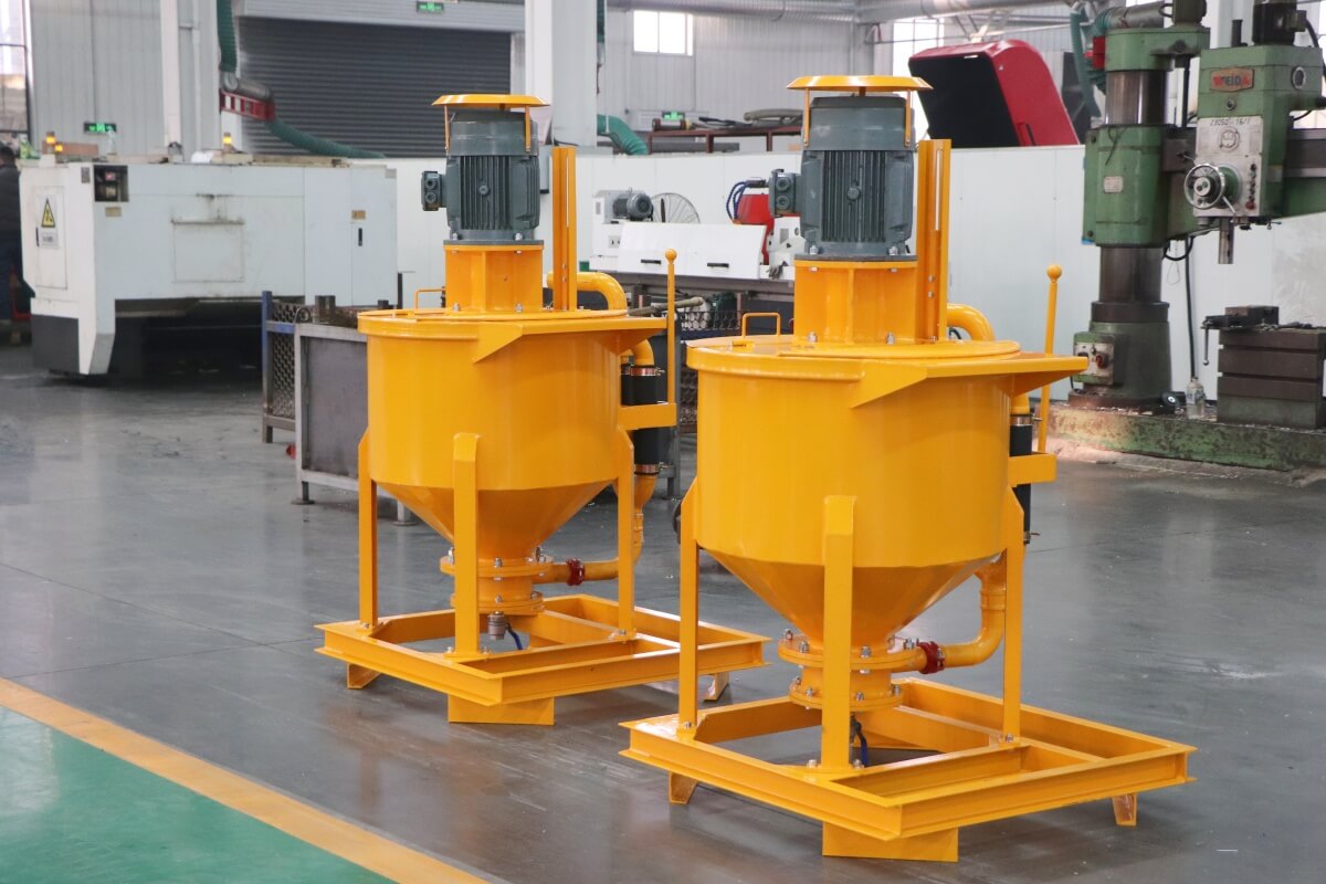 small type grout mixer for bentonite