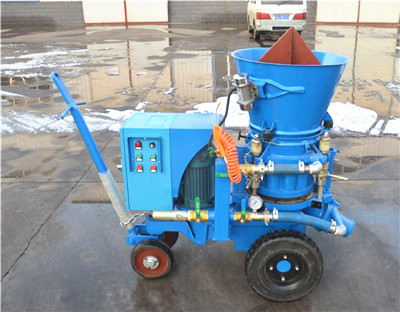 refractory gunning machine