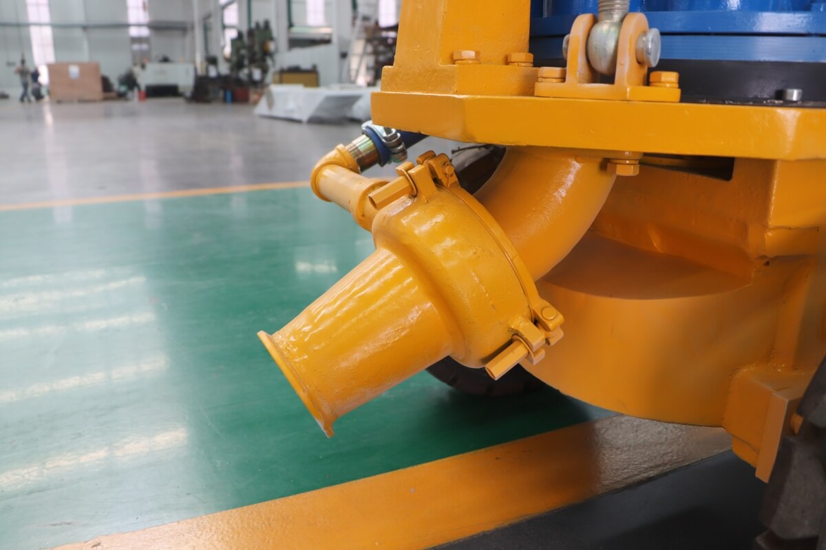 output of shotcrete machine