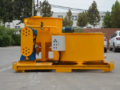 Grout mixer machine for consolidation grouting in dams