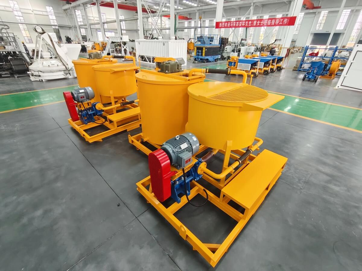 electric engine cement grout mixer