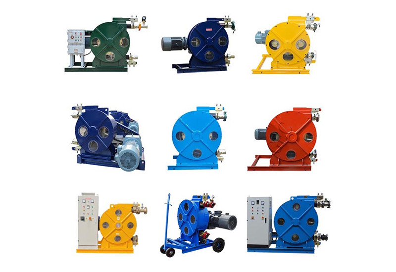 hose pump for slurry grouting