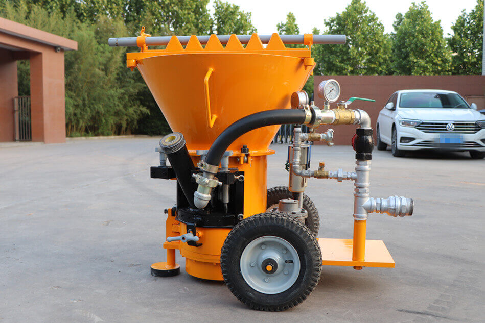 air motor refractory gunite machine