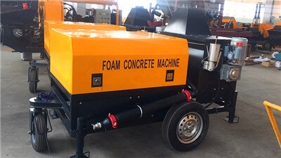 foam concrete device