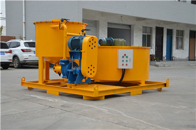 grout mixer for making cement slurry
