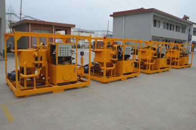 grout mixer pump station supplier