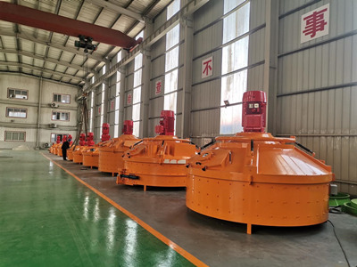 Ultra-high performance concrete counter current planetary mixer
