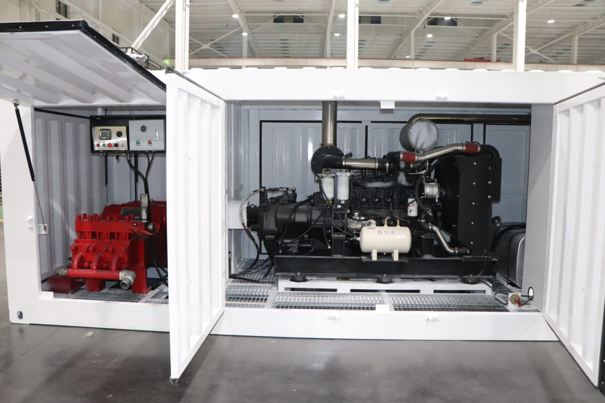 triplex rotary jet grout pump