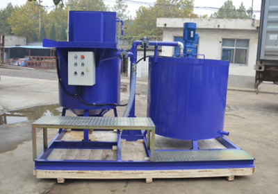 cement slurry grout mixer