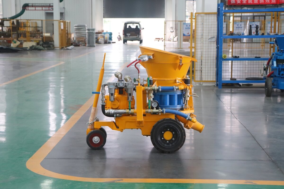 air motor shotcrete machine operation manual