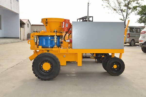 wet mix concrete spray machine supplier