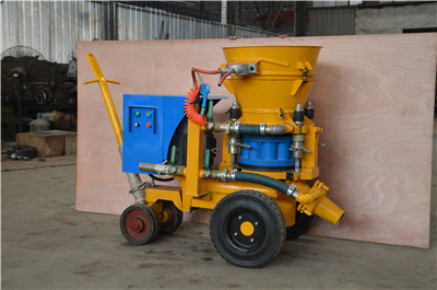 customized variable output dry spray refractory gunite machine