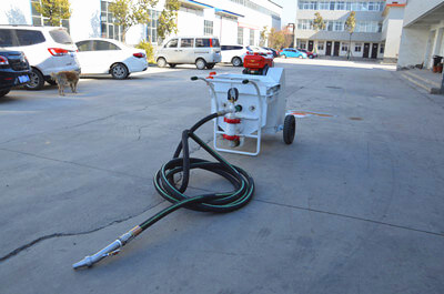 Sand mortar spray pump