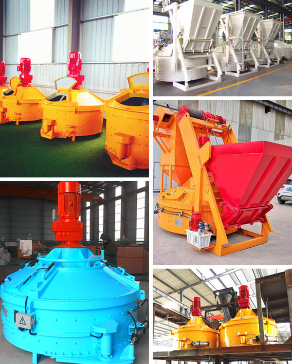 planetary refractory castable mixer