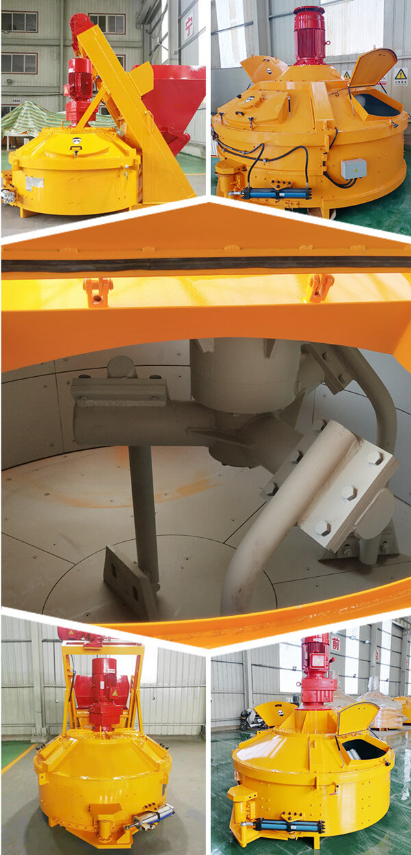 Planetary refractory mixer