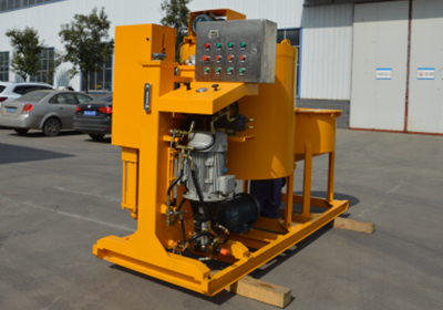 All-in-one grout plant for tunnel boring