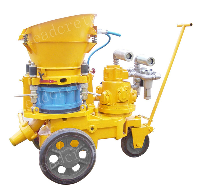 air motor driven dry-mix shotcrete machine for sale