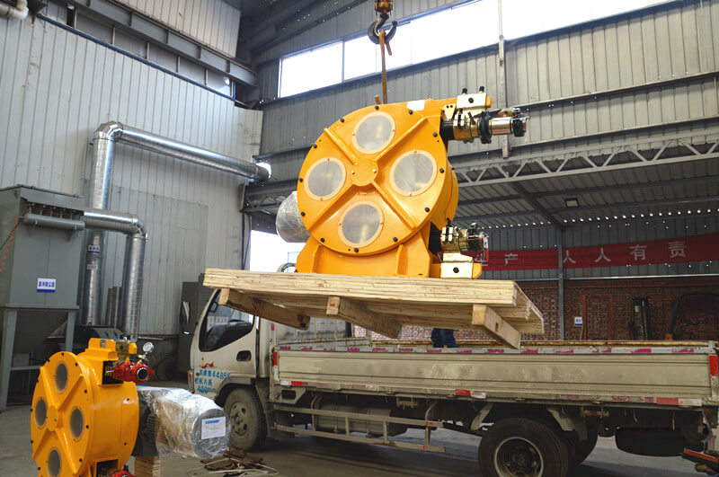 TBM peristaltic concrete pump