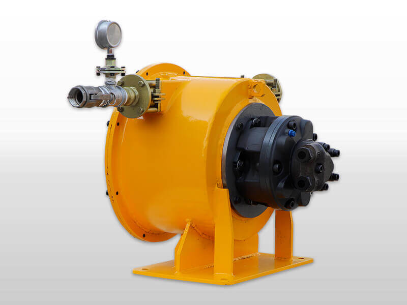 single roller hose pump with hydraulic motor