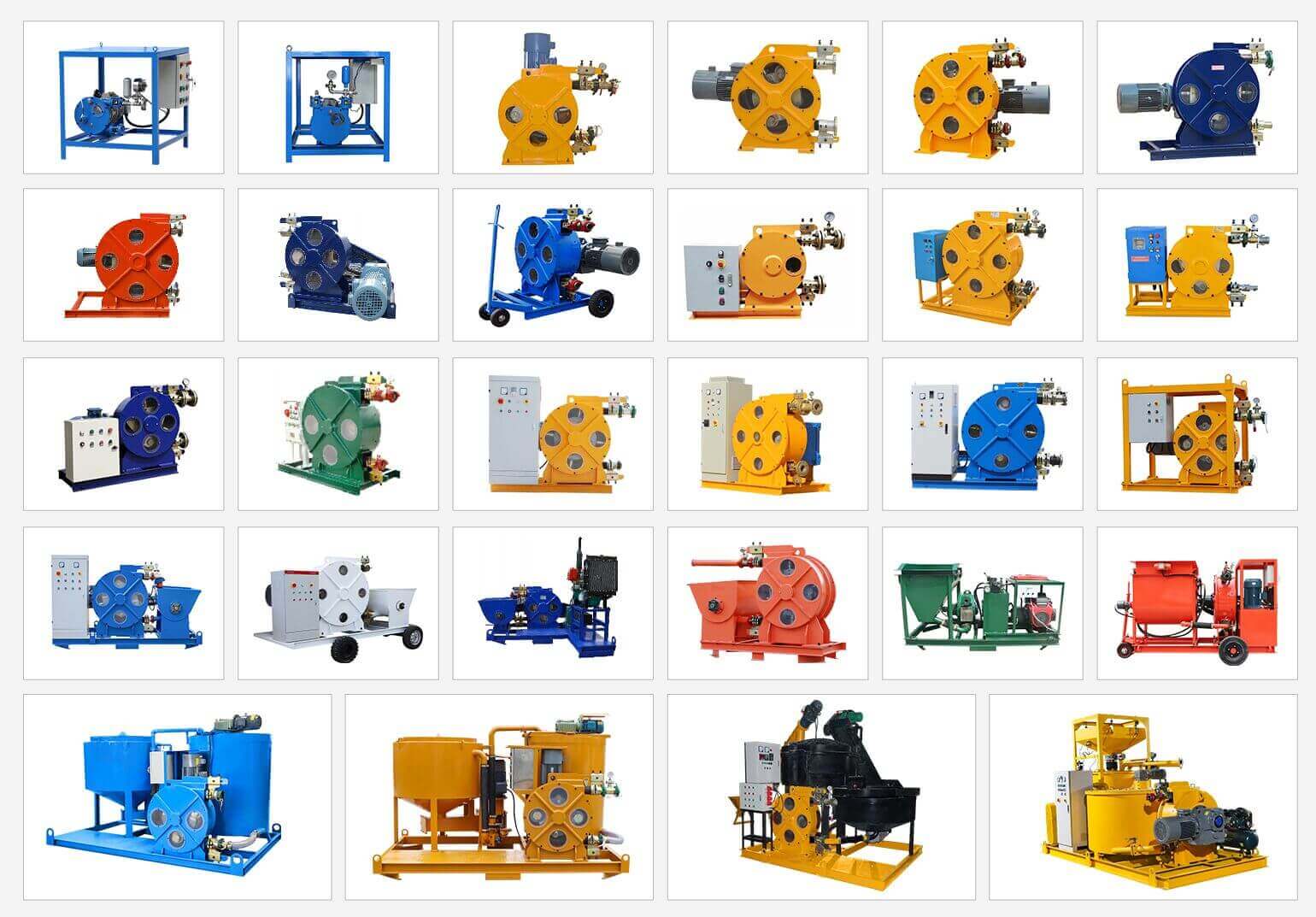 More related hose type concrete pump