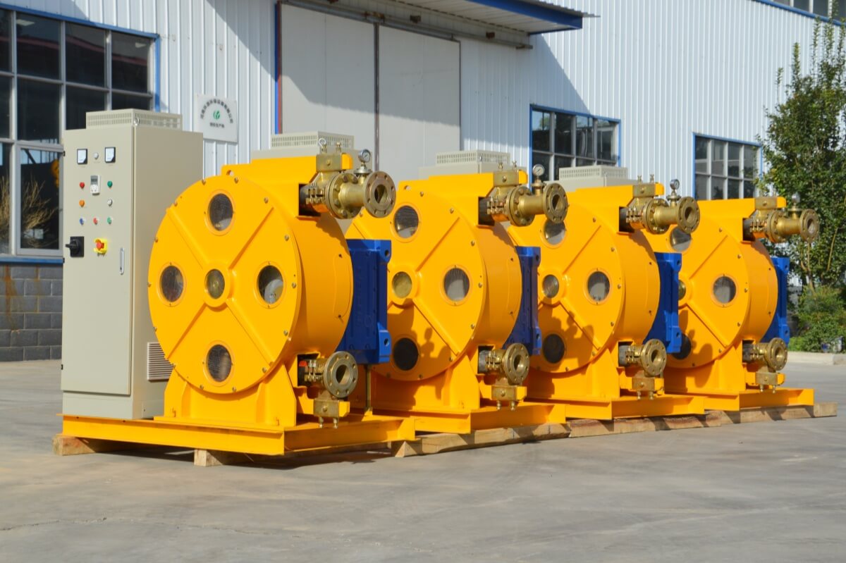 High Flow Industrial Peristaltic Pump