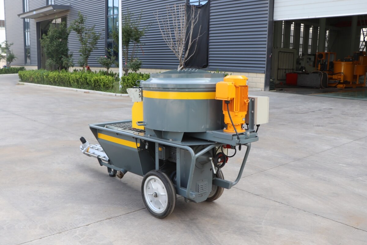 screw motor mortar spraying machine