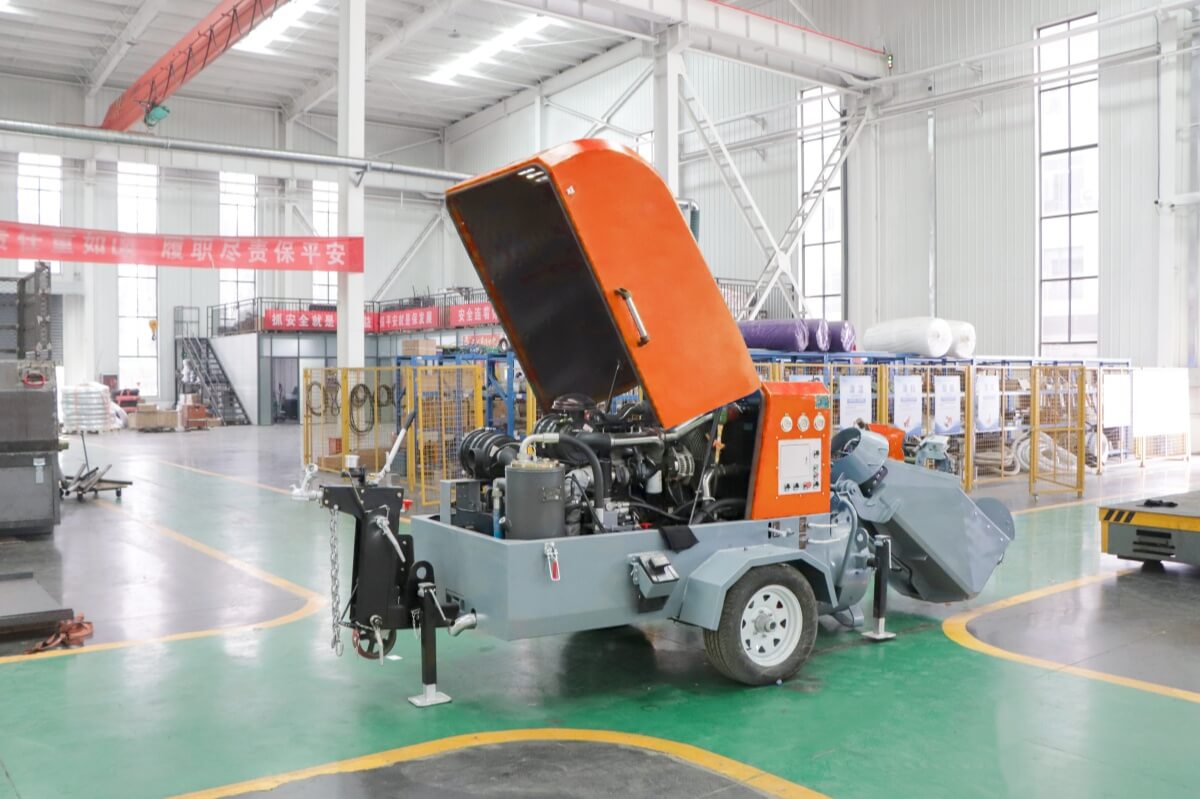 Pneumatic Screed Pump