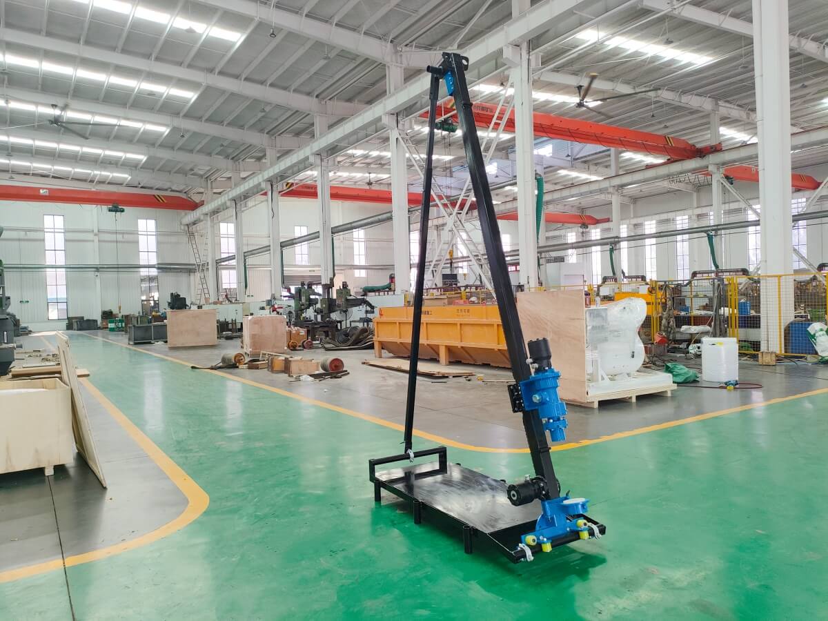 portable blast hole drilling machine