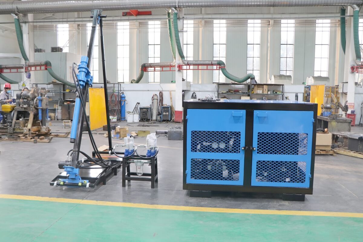 Portable Hydraulic Drive DTH Drilling Machine