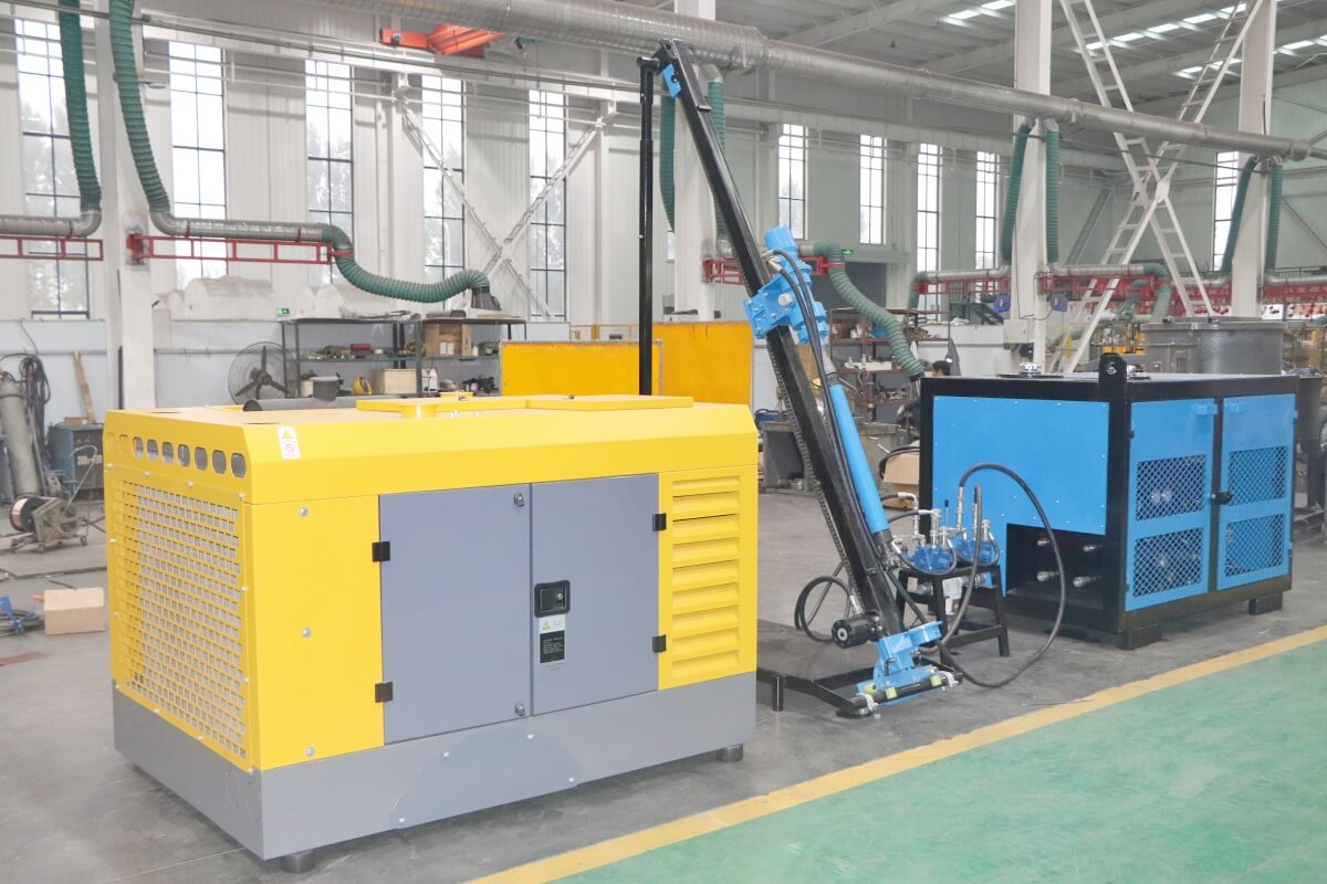 DTH Rock Drilling Rig Machine