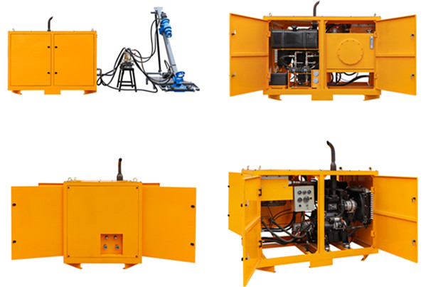 Diesel Hydraulic DTH Drilling Machine