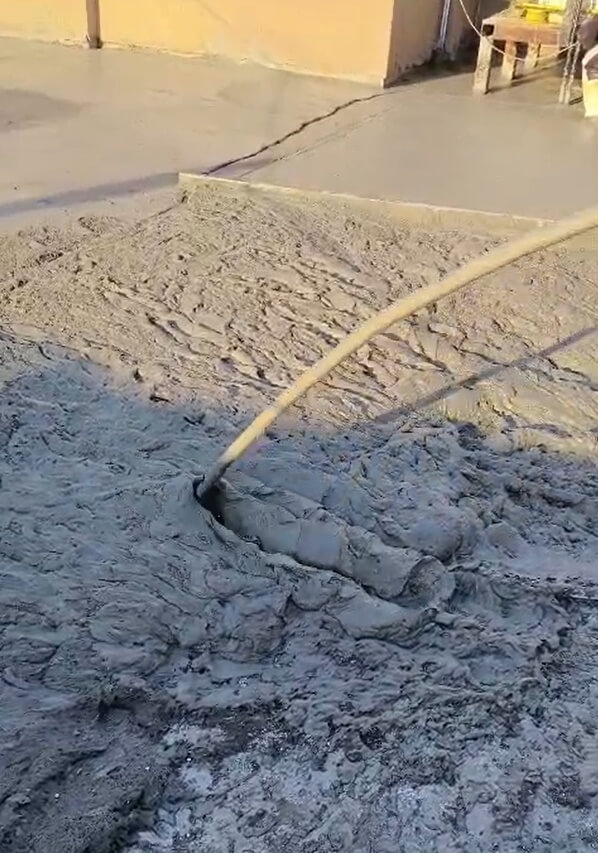 foam concrete machine for Thermal flooring