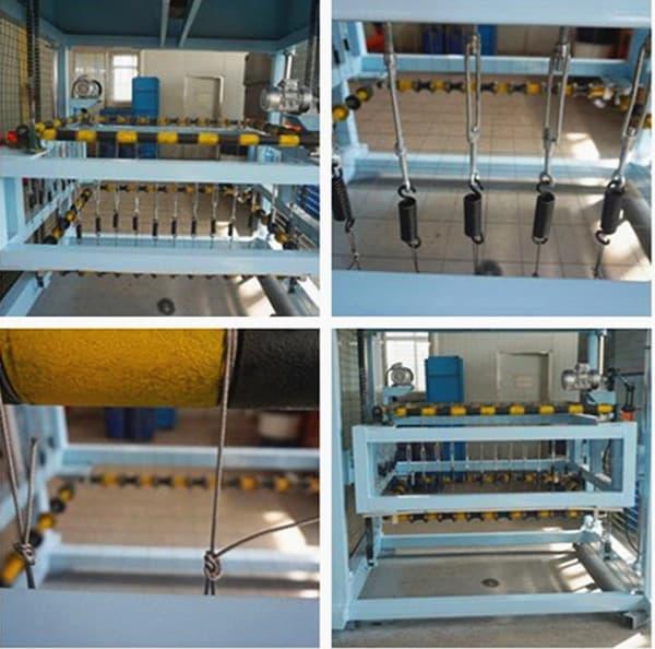 Automatic CLC foam lightweight concrete block wire cutting machine