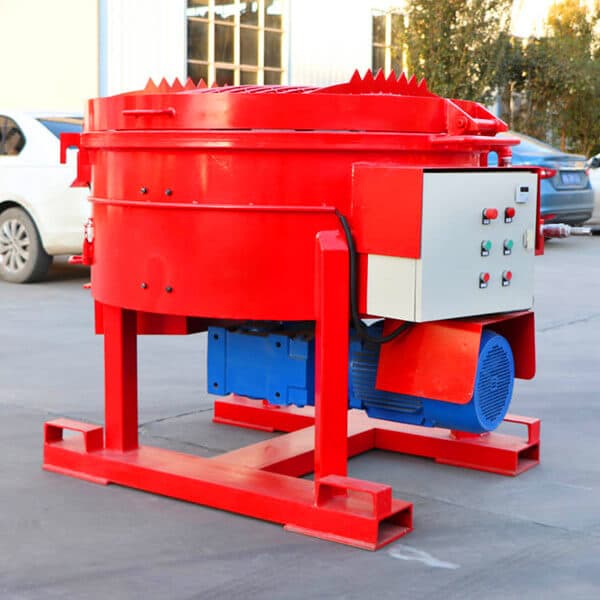 300kg refractory pan mixer