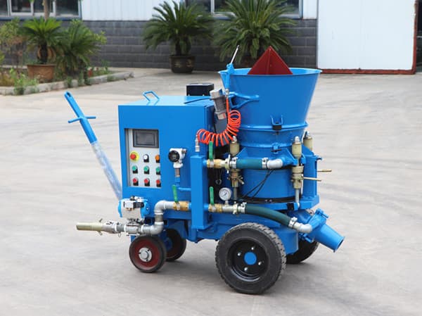 dry mix refractory gunning machine