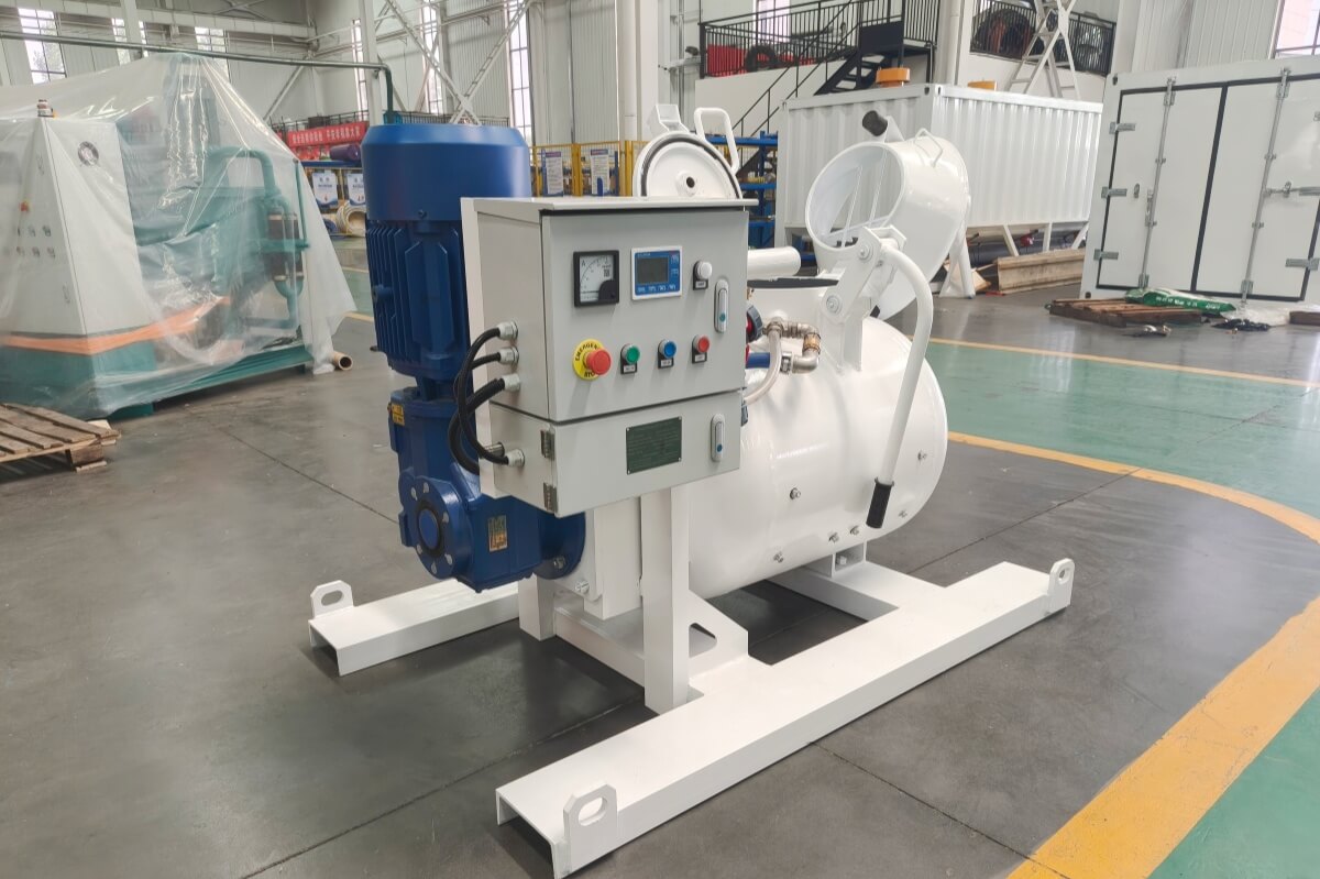 pneumatic mortar mixing pump