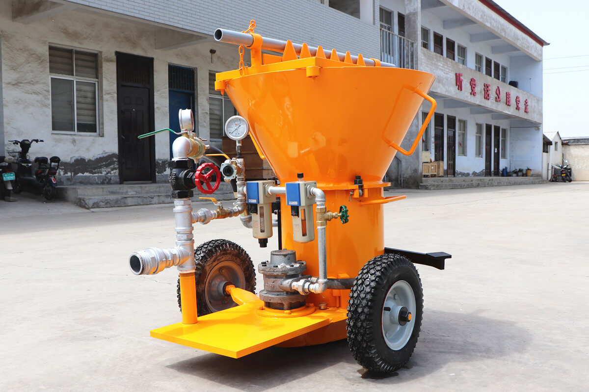 air motor refractory gunite machine for sale