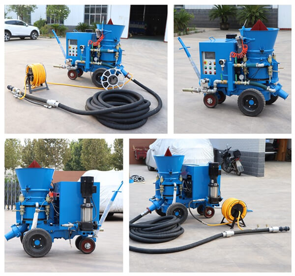 steel plant castable shotcrete machine