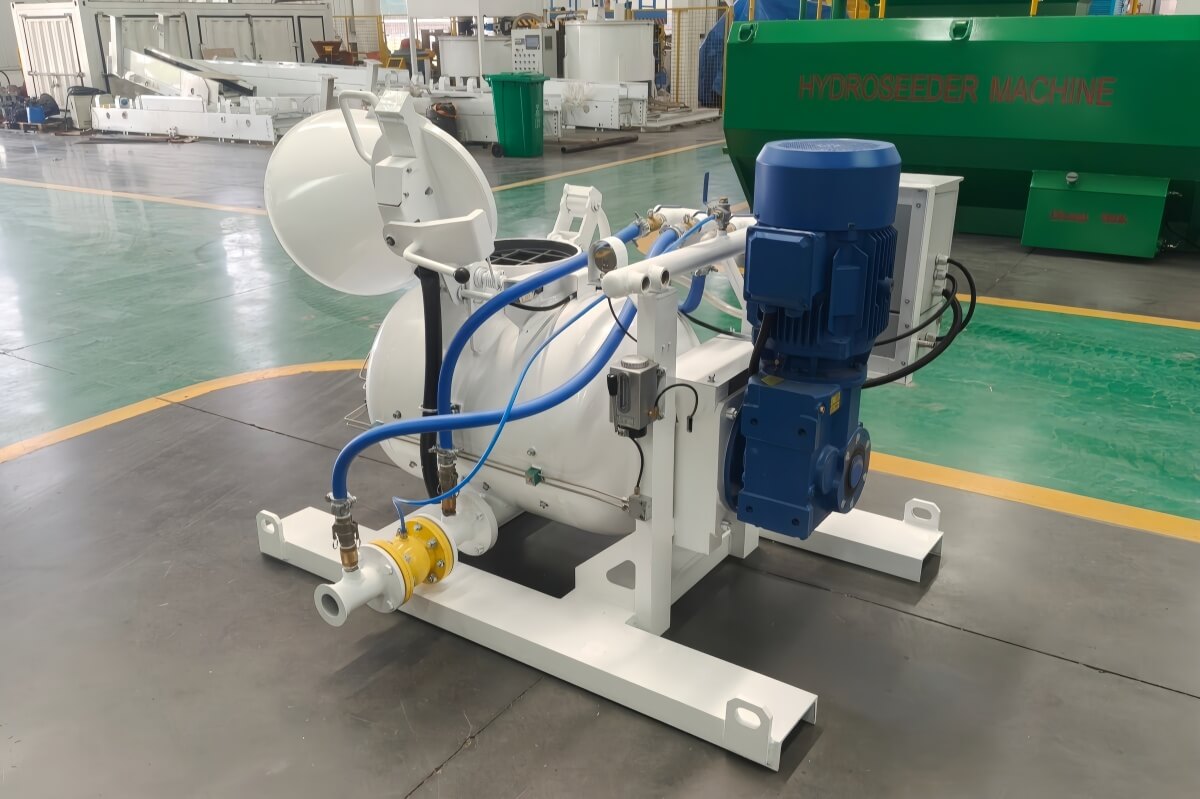 air refractory mixing pump