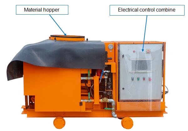 TBM used conveyance of pea gravel machine