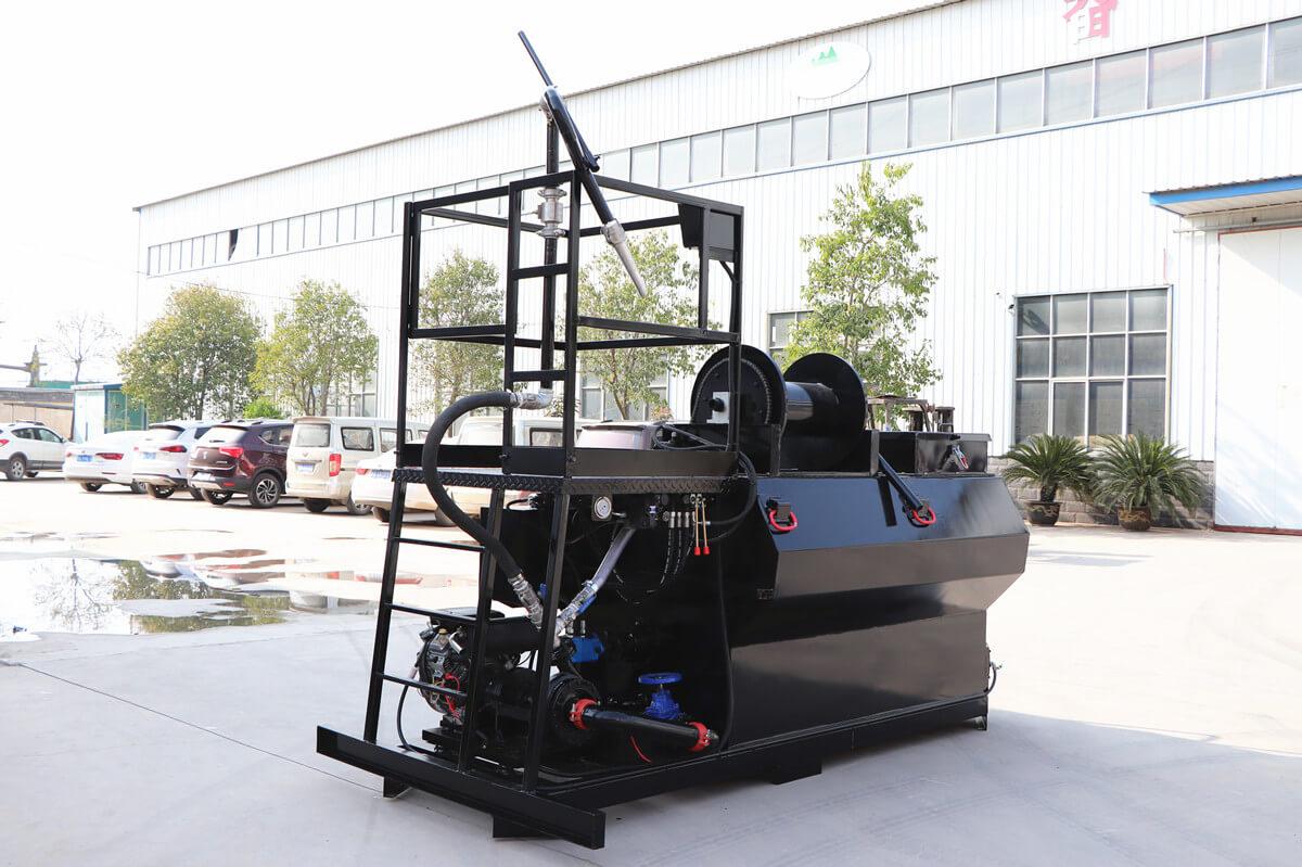 hydroseeder skid