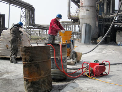 Refractory Gunning Machines Application