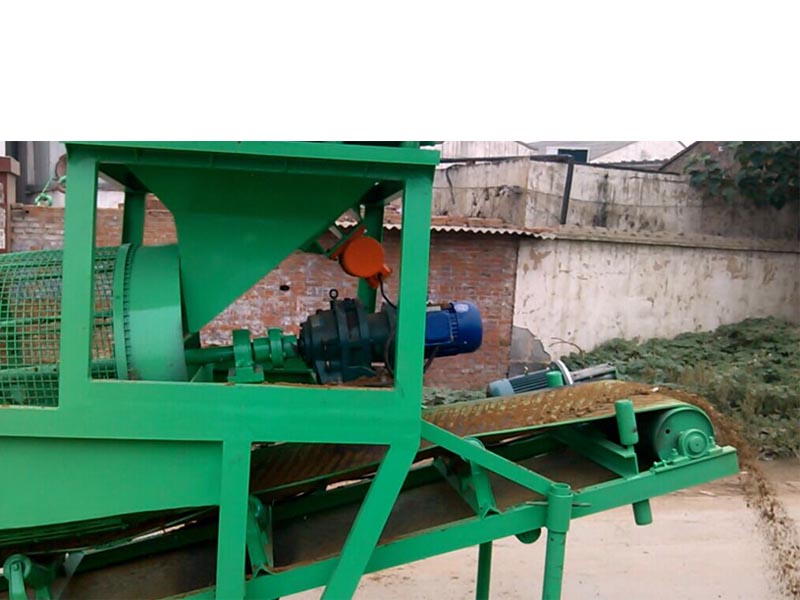 soil vibrating sieve machine