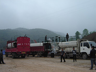 hydroseeder used in Golf Courses