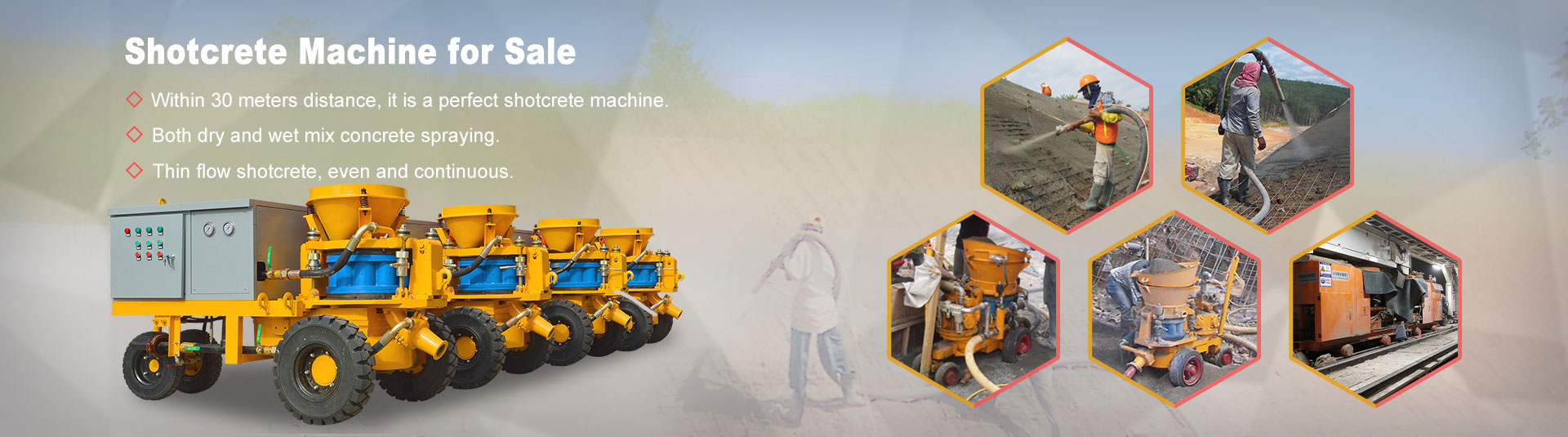 shotcrete machine