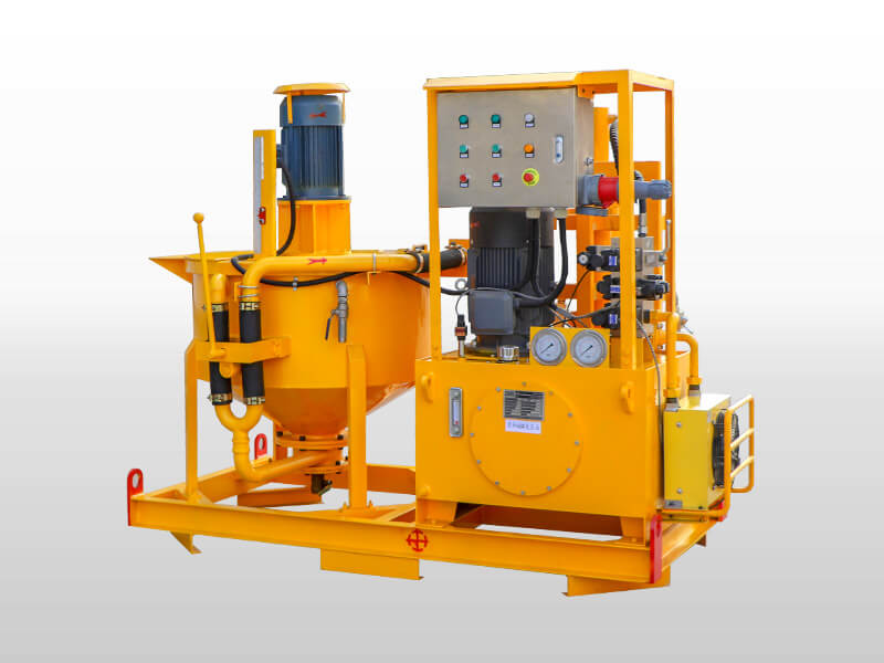 grout unit for backfilling