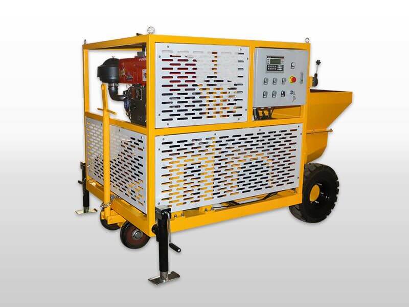 diesel engine concrete pump