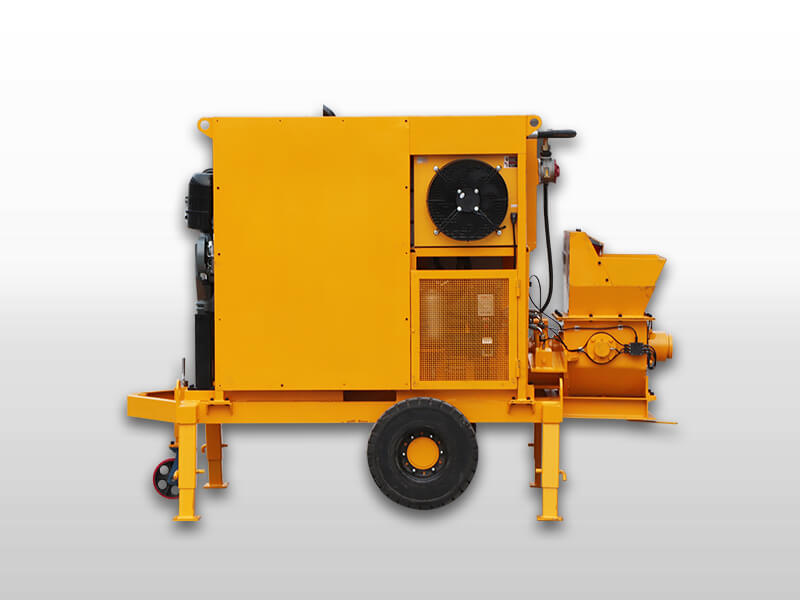 diesel motor concrete pump